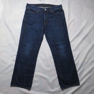 LUCKY mens JEANS dark blue 361 VINTAGE STRAIGHT denim SIZE 36/30